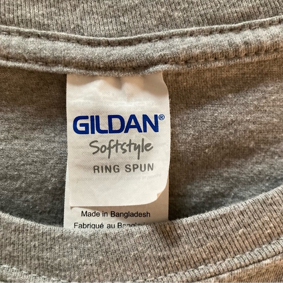 Men’s Large Big Foot Gildan Softstyle T-Shirt - Picture 3 of 4